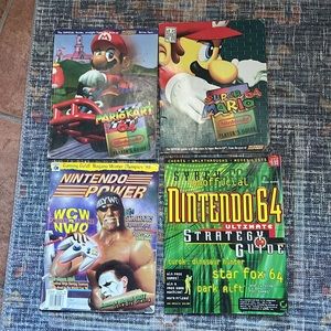 NINTENDO players guides 4 books